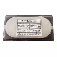 2pcs Splitter Óptico Balanceado 1x2 0.9mm 1.5m Sc-apc Plc