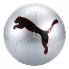 Pelota Puma Big Cat En Plateado Y Negro