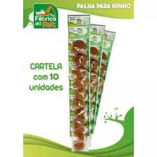 Palha Para Ninho Pássaros Substrato De Fibra De Coco 10 Unid