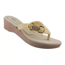 Sandalias Ojotas Mujer Dama Vizzia Vv2047-06 Bebece Calzados