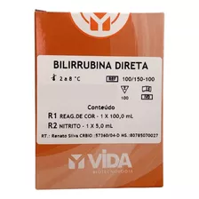 Reagente Bilirrubina Direta 100ml Para Laboratório