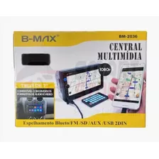Central Multimidia Mp5 2 Din Espelhamento Usb Bluetooth