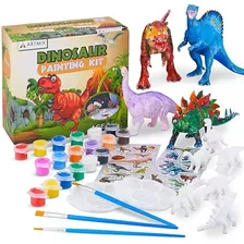 Artmix Kit De Pintura De Dinosaurios Juego Completo, Di.