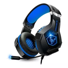 Headset Fone Ouvido Gamer Xsoldado Led Usb P2 Ps4 Pc Celular