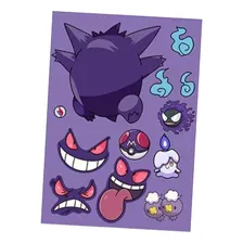 Adesivo Pokémon - Gengar - Coleção 151 - Monte O Seu 