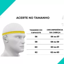 Capacete Fechado Masculino Com Viseira Fumê New Liberty 4 Cor Vermelho Desenho Solid Tamanho Do Capacete 58