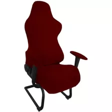 Capa Cadeira Gamer Tecido Elastano Ajustável Várias Cores
