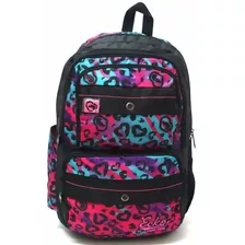 Mochila Ecko Unltd Feminina Original Notebook Costas Color