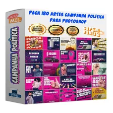 Pack 180 Artes Para Campanha Eleitoral Editáveis Psd + Png