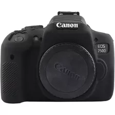 Capa / Case Silicone Para Proteção Canon T6i / 750d