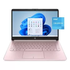 Laptop Hp Stream 14-cf2112wm Rosa 64gb 4gb Ram Windows 11