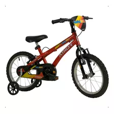 Bicicleta Infantil Aro 16 Athor Baby Boy 3 4 5 6 Anos Menino