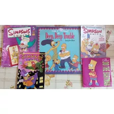 Lote Simpson, Vinilos Y Revistas.