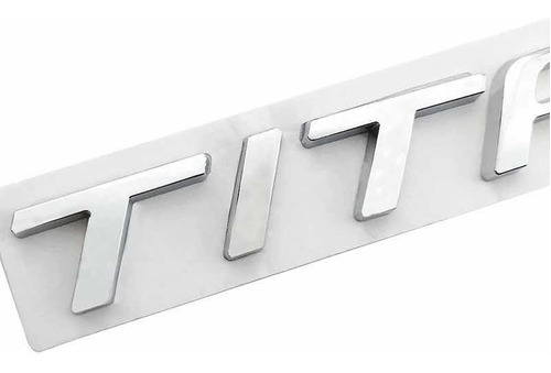 Emblema Titanium Logo Letras Ford Fusion Escape Focus Figo Foto 9