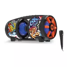 Parlante Bluetooth Inalambrico Portatil Fm Winco W216 + Micr Color Grafitti