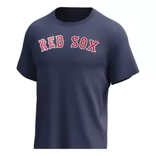 Playera Fanatics Beisbol Mlb Red Sox Boston Azul Adulto