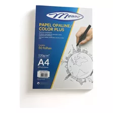 Papel Opaline A4 Branco 120g 50 Folhas