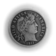 Moneda One Dime Americana Antigua Coleccion