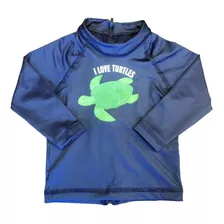 Ts Uv Azul Oscuro I Love Turtles - Unidad a $69990