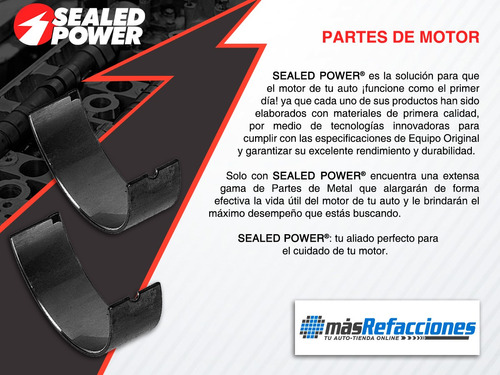 Jgo Arandelas Cigeal Std Prowler 01 Al 02 Sealed Power Foto 4