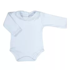 Body Bebe Luxo Gola Boneca Premium 100%algodão Maternidade