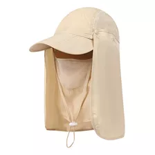 Gorra Con Capa Y Mascara Para El Sol