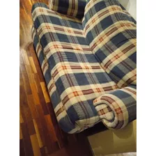 Sillón Cama De Dos Cuerpos Tapizado En Tela Oportunidad !!