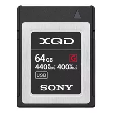 Tarjeta De Memoria Sony Xqd 64gb 