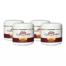 Kit 4 Curcumin Creme Cúrcuma P/ Dores Artrose Lesoes Tensoes