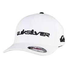 Boné Quiksilver Flexfit Omni White Tamanho M Faixa Anti Suor