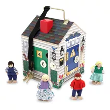 Casa De Madera Con Timbre Melissa & Doug