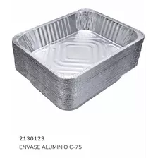 Envase Aluminio C-75 Sin Tapa X 2 Unidades