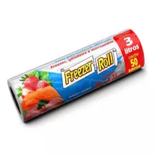 Sacos Para Conservar Alimentos Freezer Roll 3 L 50 Unidades