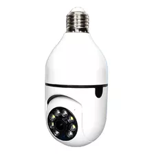 Cámara De Seguridad Smart Ip Camera Lampada Sk6686 Con Resolución De 2mp Visión Nocturna Incluida Blanca