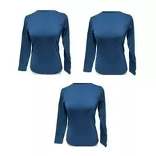 Camisa Polera Polar Colores Bambu Mujer 