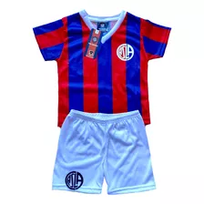 Conjunto Camiseta Retro Bebe San Lorenzo Producto Oficial