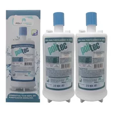 Kit 2 Filtro Refil Purificador Agua Esmaltec Acqua 7 Purágua