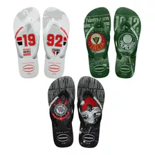 Chinelo Havaianas Times Brasil Futebol Brasileiro