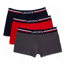 Boxer Lacoste Cotton Strech Pack X3 5h0451