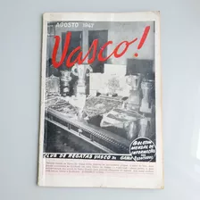 Revista Oficial Futebol Vasco Da Gama Agosto 1947 Raridade