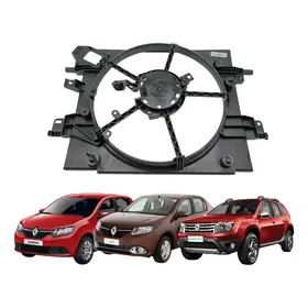 Defletor Da Ventoinha Sandero Logan Duster 1.0 1.6