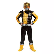 Ranger De Oro Beast Morphers Disfraz Infantil Métrico