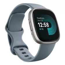 Relógio Smartwatch Fitbit Versa 4 Fitness - Platinum