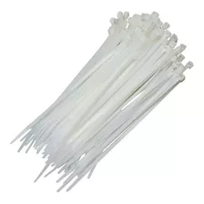 Abraçadeira De Nylon Enforca Gato 4mm X 200mm - 1.000 Pcs Cor Branco