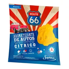 Route 66 Aromatizante Para Auto X24 Unidades 