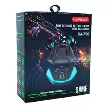 Fone De Ouvido Gamer Ka-790 Bluetooth 5.0