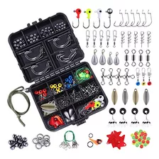 Topfort 187/230 Piezas Kit De Accesorios De Pesca, Que Inclu