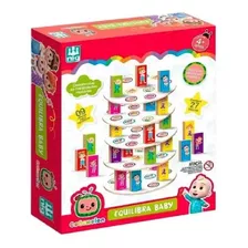 Brinquedo Infantil Equilibra Baby 9 Placas 27 Blocos Nig