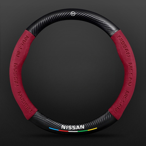 New Funda De Volante De Fibra De Carbono Para Nissan Foto 6