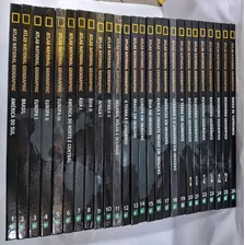 Coleção Completa Com 26 Livros Físicos Atlas National Geographic (volume 1 A 26) 1ª Edição Ano 2008 Editora Abril Coleções Capa Dura Peso Da Coleção 35 Kg